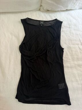 Helsa Sheer Mesh Tank top